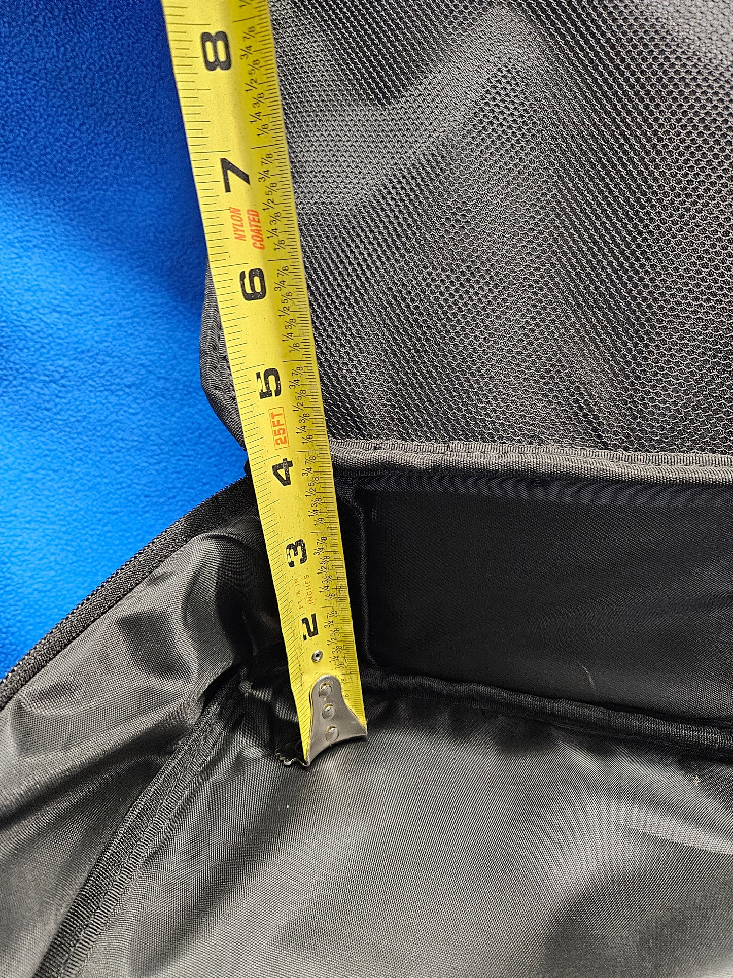kollage SQUARE - Extra large Zippered Pouch Black