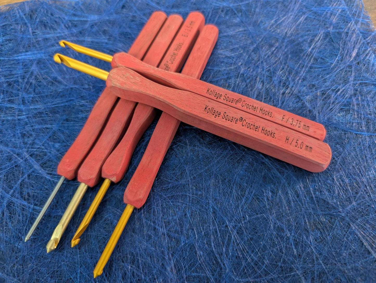 Crochet Hook - 6 Piece Set - Pointed - Maple Kit
