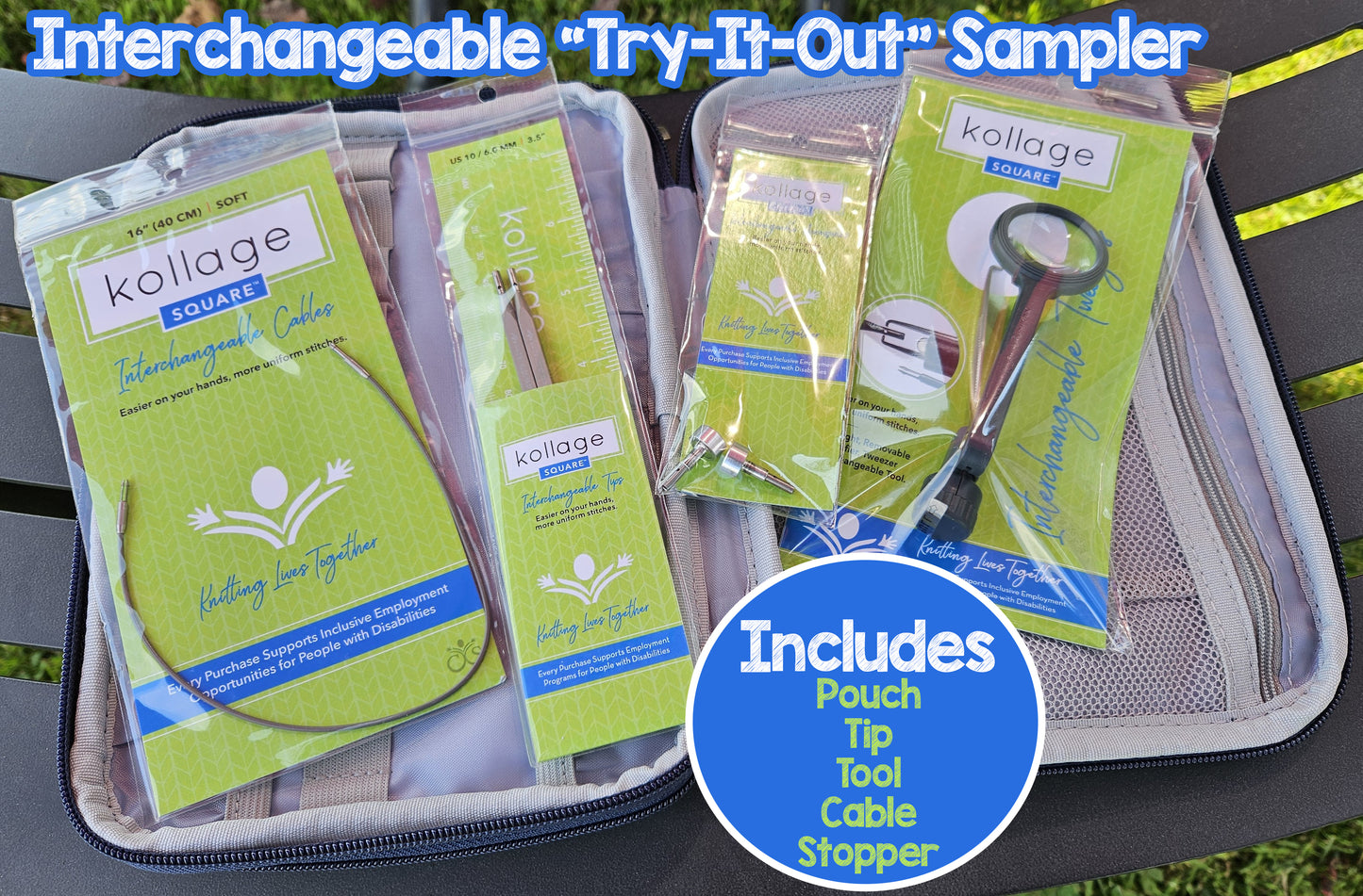 Summer "Try-It-Out" Sampler! (5 items - Pouch, Tool, Tip, Cable, Stopper)