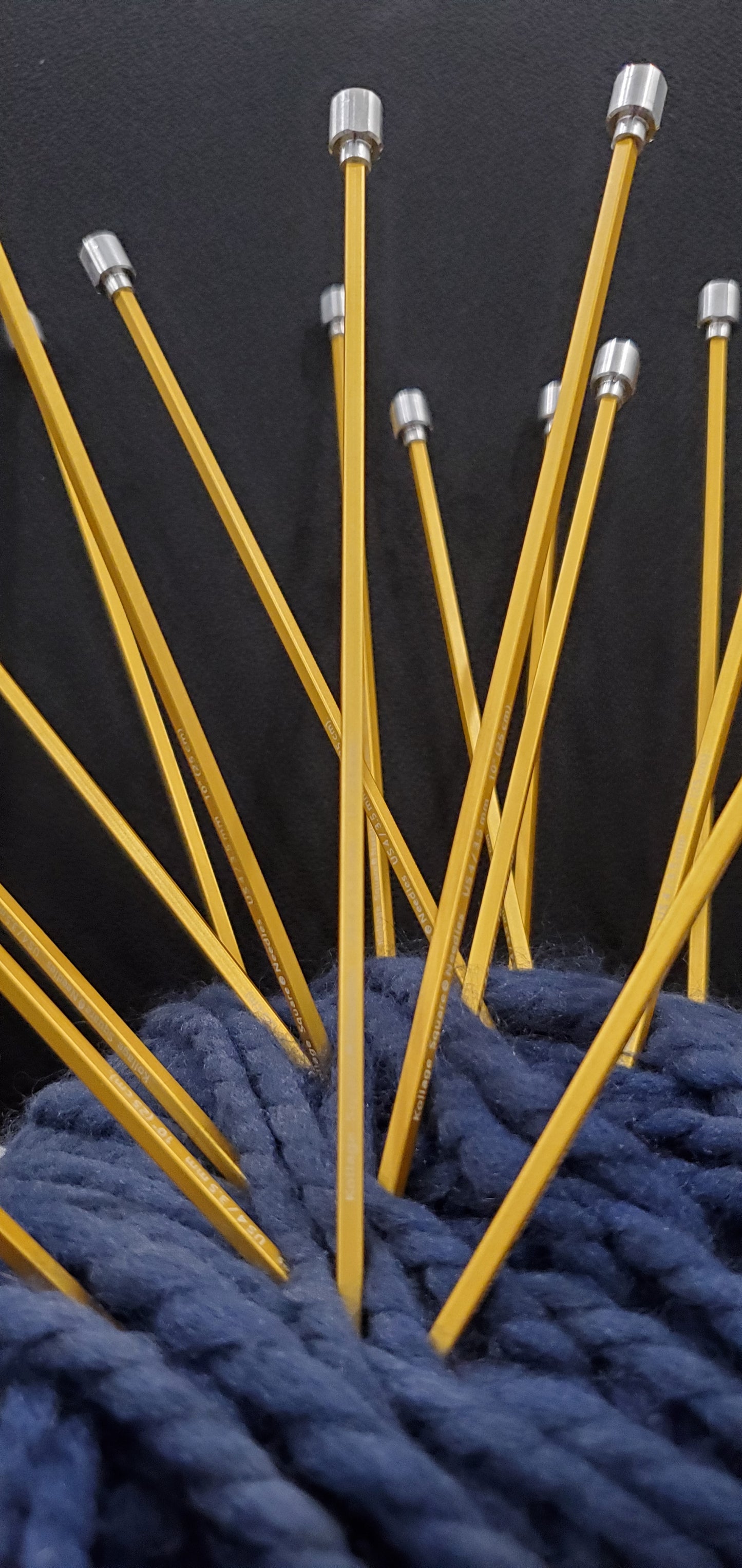 Straight Needle - GOLD or BLUE