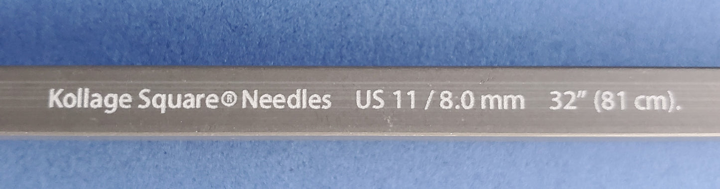 Circular needle - Blue Needles