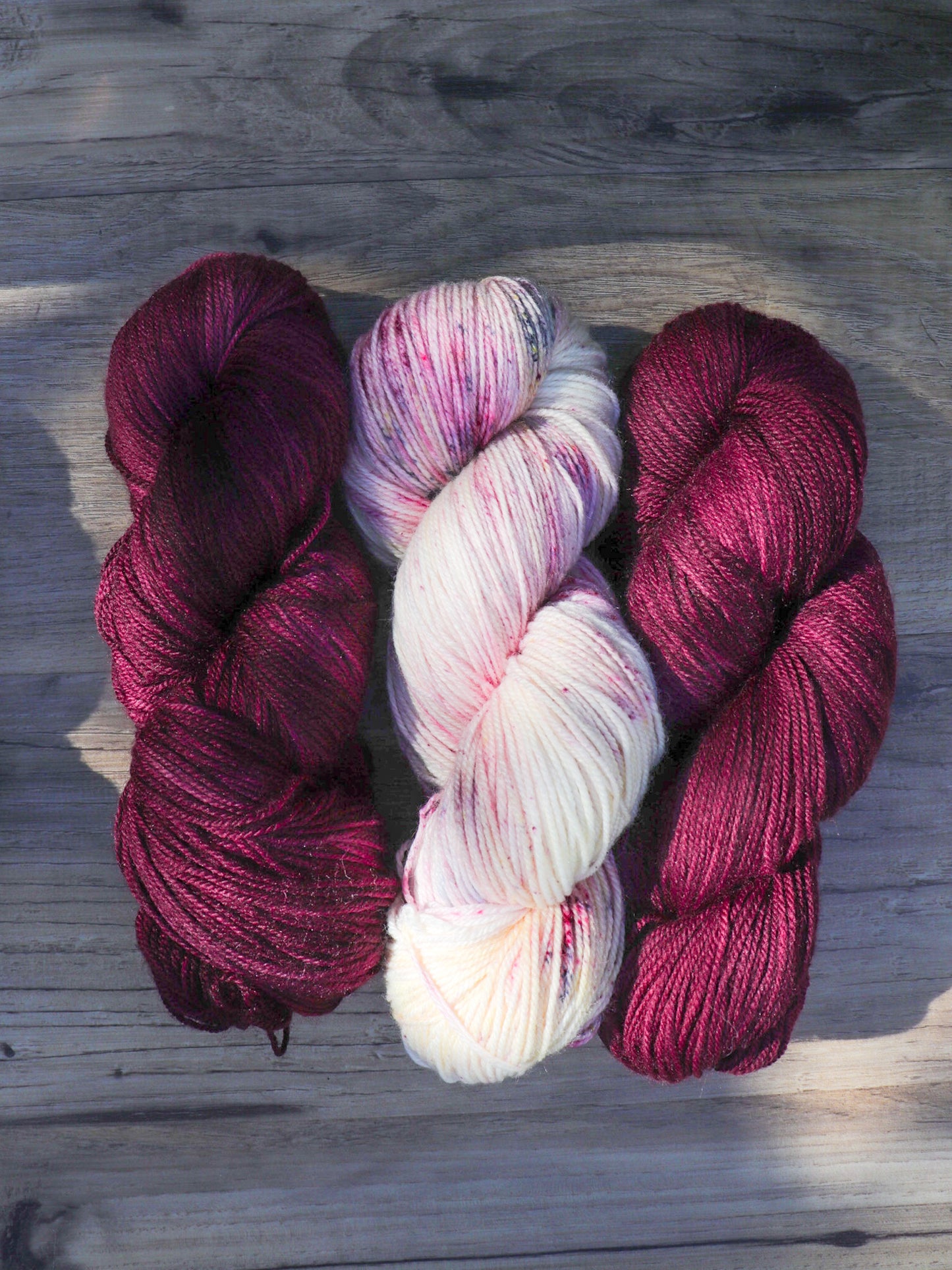 kollage SQUARE - Hand Dyed Yarn -  Reds
