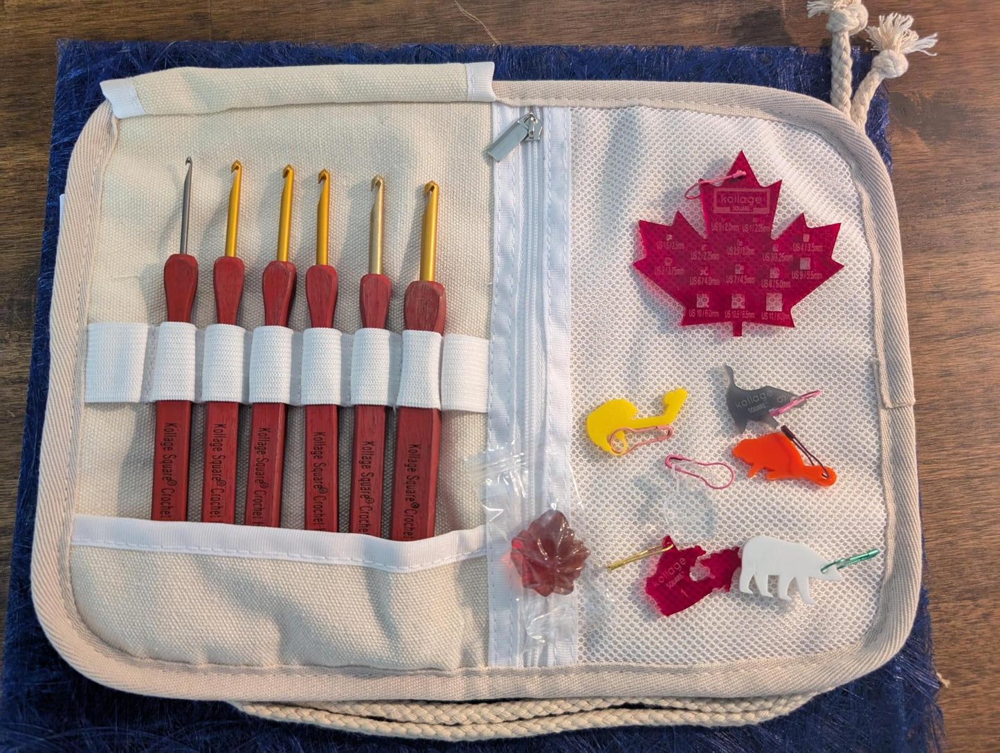 Gancho de crochet - Juego de 6 piezas - Puntiagudo