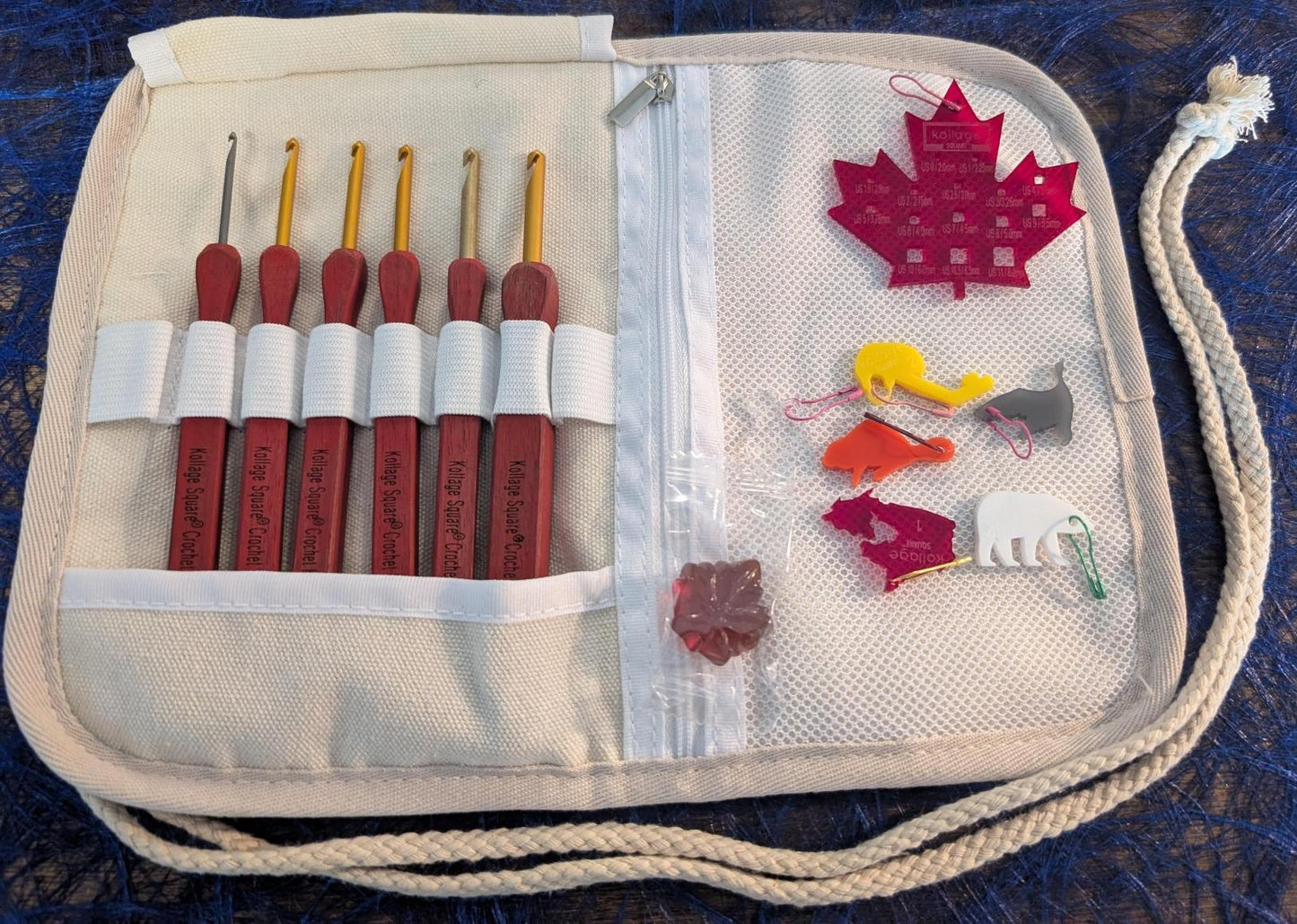 Gancho de crochet - Juego de 6 piezas - Puntiagudo