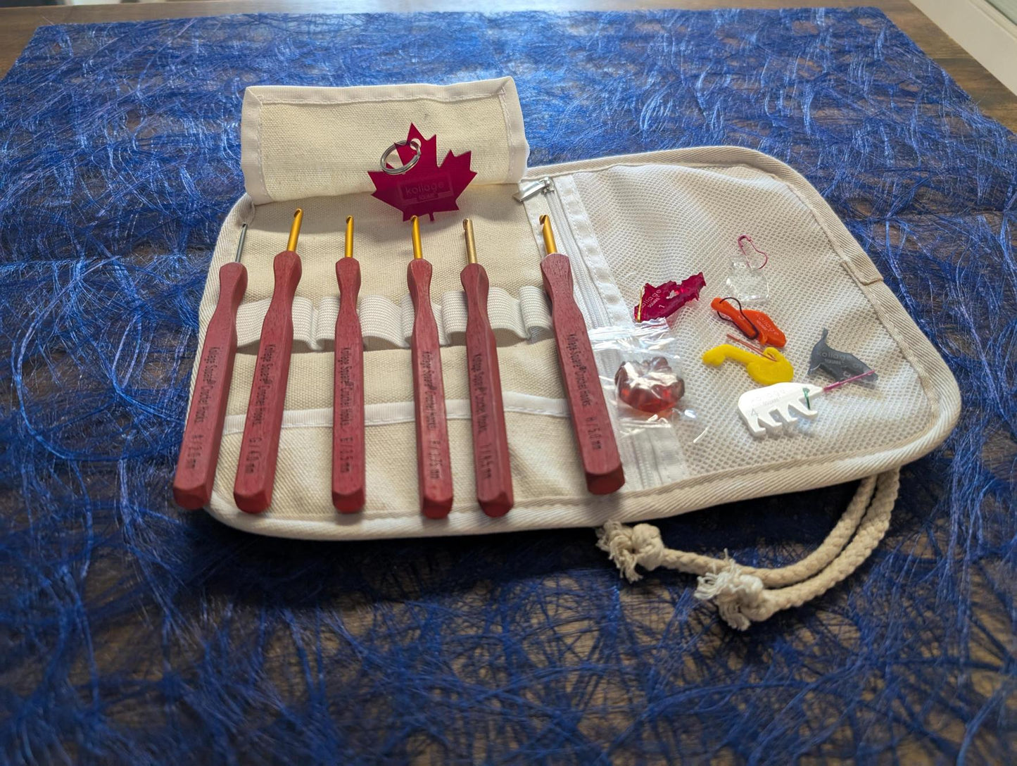 Gancho de crochet - Juego de 6 piezas - Puntiagudo