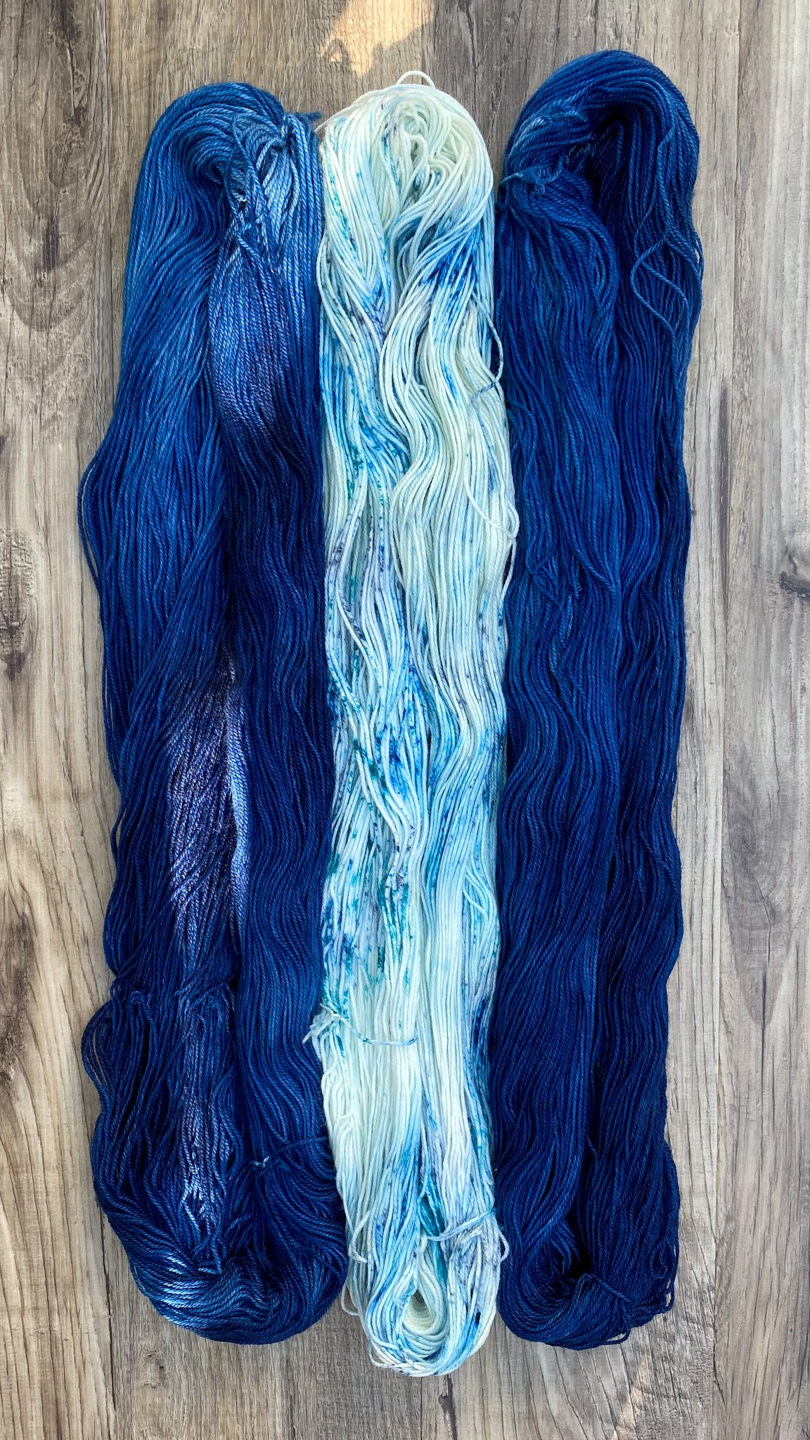 kollage SQUARE - Hand Dyed Yarn -  Blues