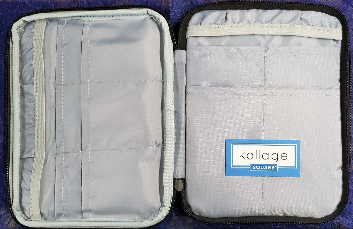 kollage SQUARE - Large Zippered Pouch