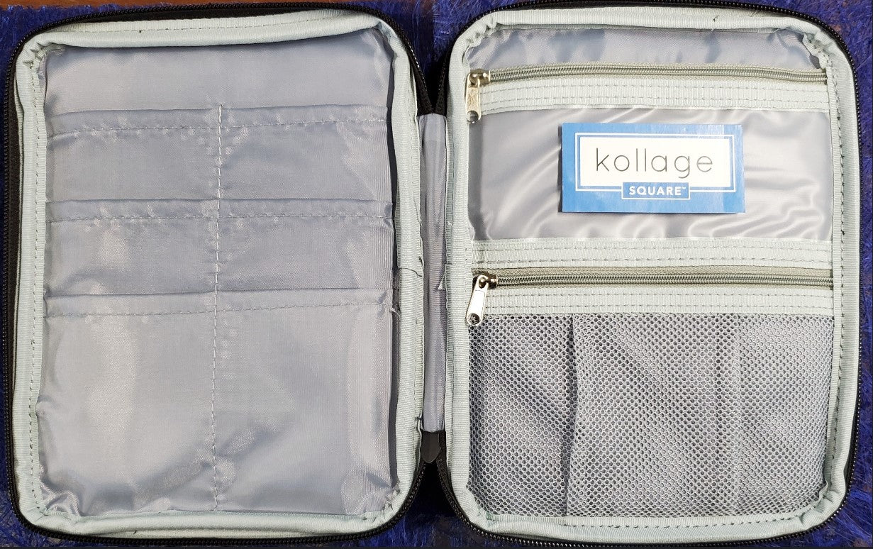 kollage SQUARE - Large Zippered Pouch